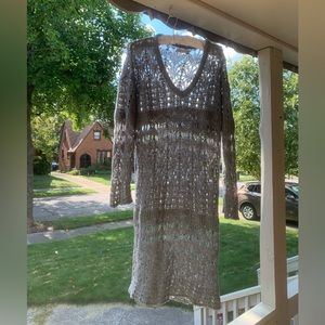 Handknit Sweater Dress Made in Italy